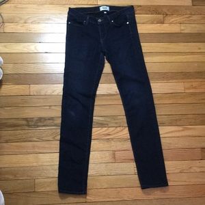 Barely Worn Dark-Wash Paige Jeans